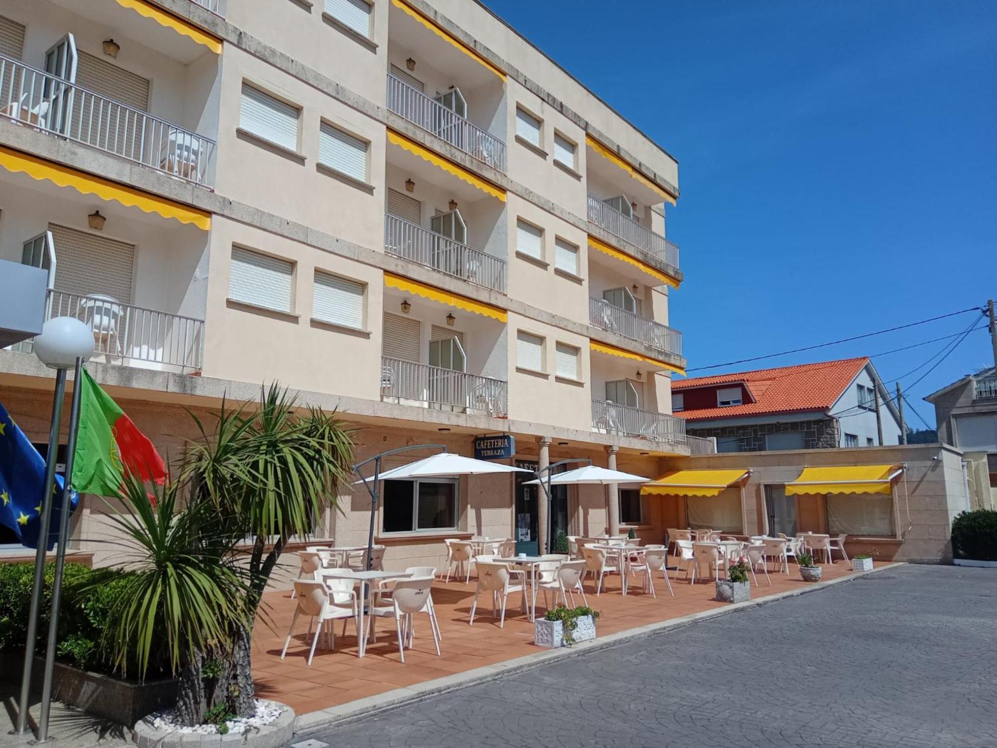 Hotel Con D'Arbon Playa de la Lanzada Exterior photo